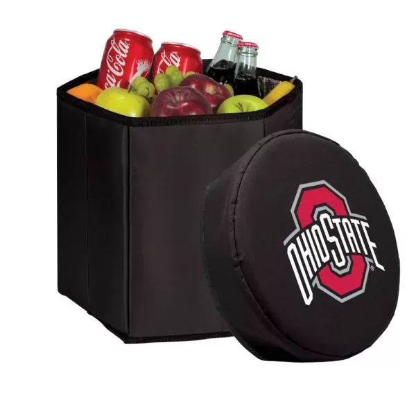 Picnic Time 12 Qt. Ohio State Buckeyes Black Bongo Cooler