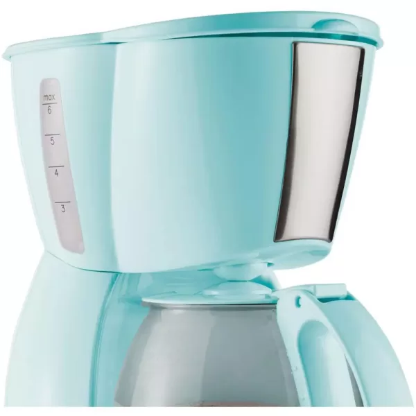 Brentwood 4-Cup Blue Coffee Maker