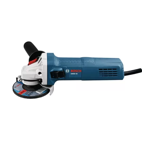 Bosch 8.5 Amp Corded 4.5 in. Angle Grinder with Lock-On Slide Switch