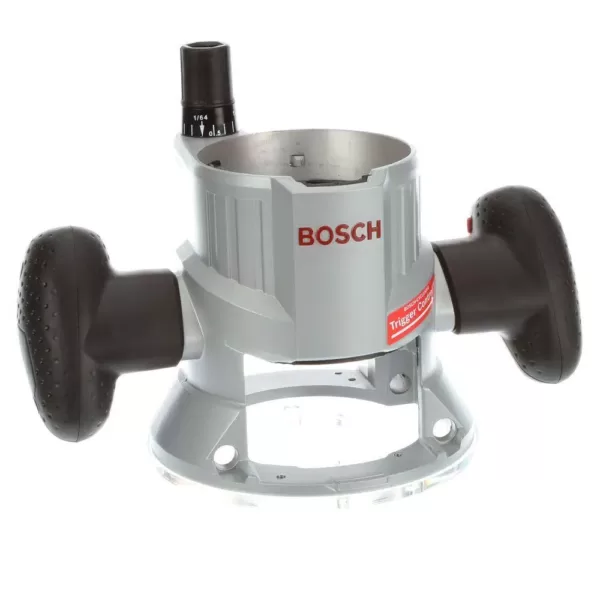 Bosch 15 Amp Corded Variable Speed Combination Plunge & Fixed-Base Router Kit with Hard Case