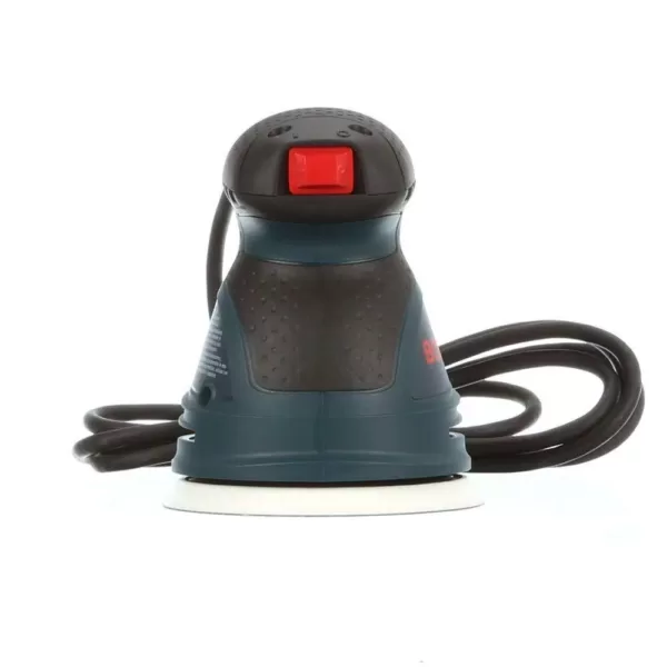 Bosch 2.5 Amp 5 in. Corded Variable Speed Random Orbital Sander/Polisher Kit with Hard Carrying Case