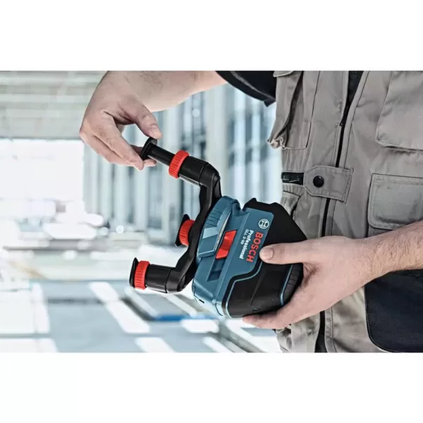 Bosch Self Leveling Cross Line Laser Level with Plumb Points with up to 165 ft. Range