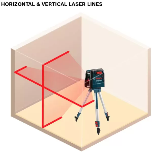 Bosch 30 ft. Self Leveling Cross Line Laser Level