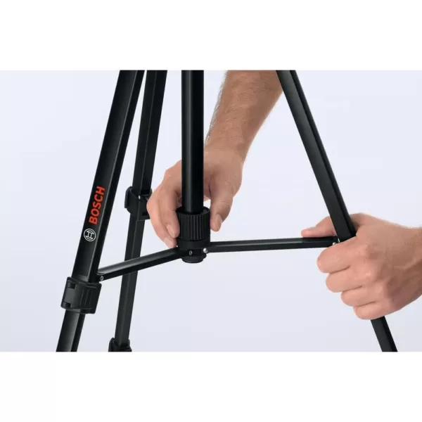 Bosch Compact Tripod with Extendable Height for Use with Line Lasers, Point Lasers, and Laser Measures