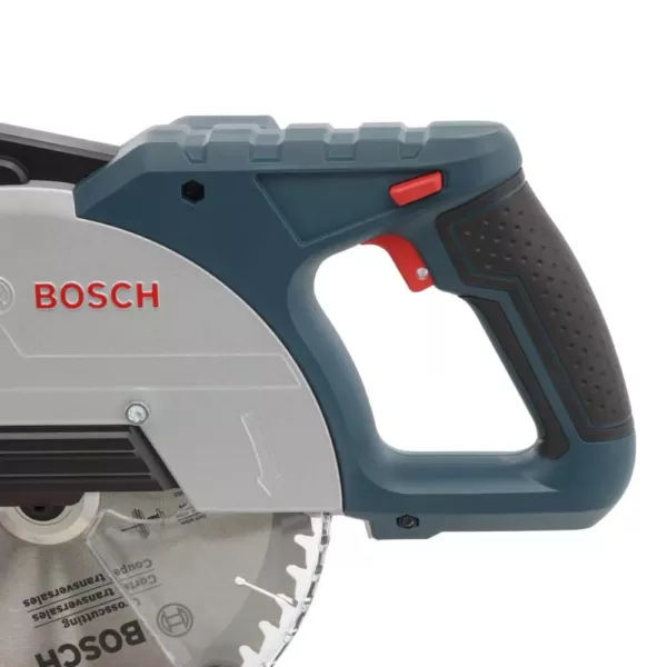 Bosch 12 Amp 8-1/2 in. Corded Portable Single Bevel Sliding Compound Miter Saw with 48-Tooth Carbide Blade