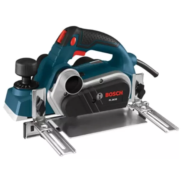 Bosch 6.5 Amp 3-/14 in. Corded Planer Kit with 2 Reversible Woodrazor Micrograin Carbide Blades and Carrying Case