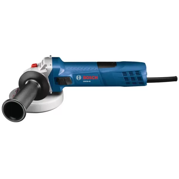 Bosch Bulldog Xtreme 8 Amp 1 in. Corded Variable Speed SDS-Plus Concrete Rotary Hammer Drill with Free 4-1/2 in. Angle Grinder