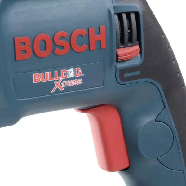 Bosch Bulldog Xtreme 8 Amp 1 in. Corded Variable Speed SDS-Plus Concrete/Masonry Rotary Hammer Drill with Carrying Case