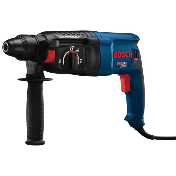 Bosch Bulldog Xtreme 8 Amp 1 in. Corded Variable Speed SDS-Plus Concrete/Masonry Rotary Hammer Drill with Carrying Case