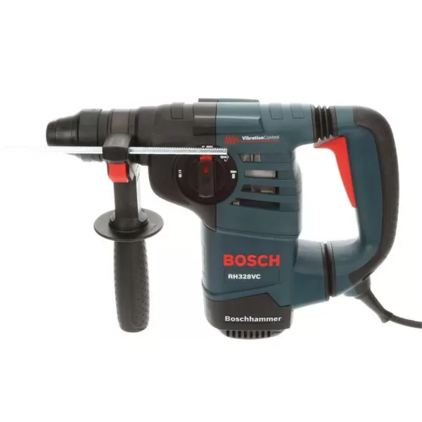 Bosch 8 Amp 1-1/8 in. Corded Variable Speed SDS-Plus Concrete/Masonry Rotary Hammer Drill with Depth Gauge and Carrying Case