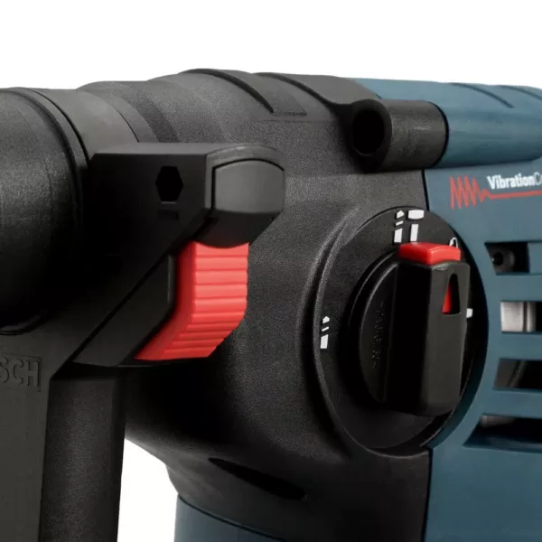 Bosch 8 Amp 1-1/8 in. Corded Variable Speed SDS-Plus Concrete/Masonry Rotary Hammer Drill with Carrying Case