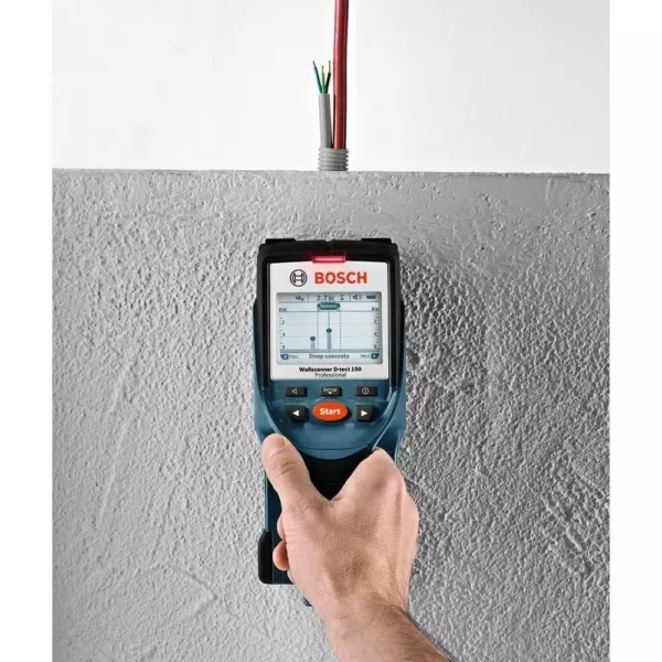 Bosch D-Tech 6 in. Multi-Scanner with 7 Detection Modes for Metal, Wood, Live Wiring and Plastic Pipes