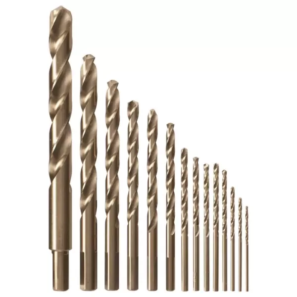 Bosch Cobalt M42 Twist Drill Bit Set with Case (14-Piece)