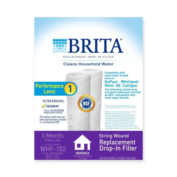 Brita Universal String Wound Cartridge (2-Pack)