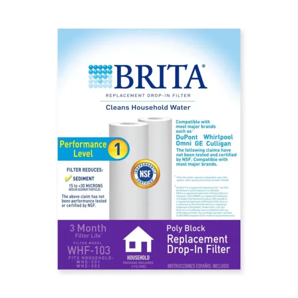 Brita Universal Poly Block Cartridge (2-Pack)