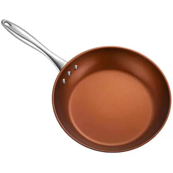 Ozeri Earth Pan ETERNA 8 in. Stainless Steel Nonstick Frying Pan in Bronze