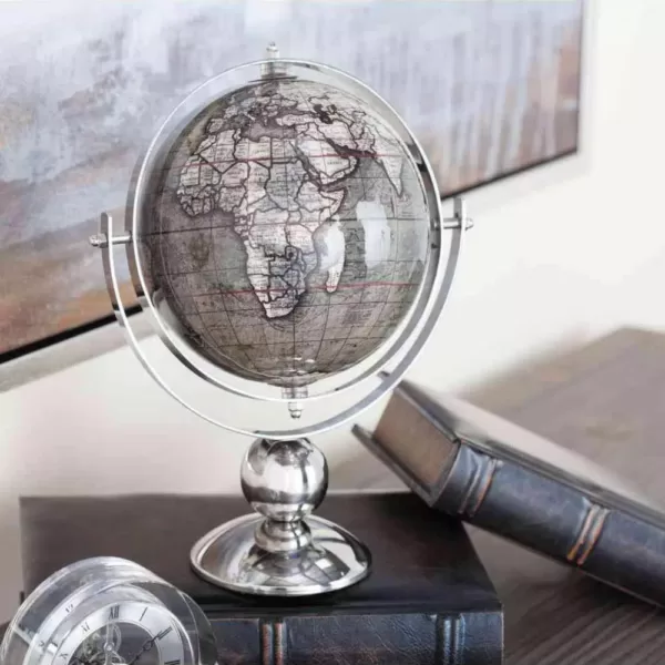 LITTON LANE 11 in. Decorative Globe with Stand