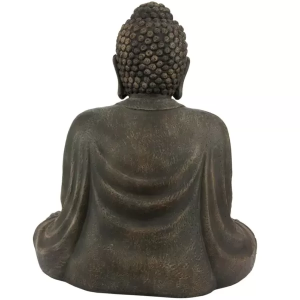 Oriental Furniture Oriental Furniture 2.5 ft. Tall Japanese Sitting Buddha Decorative Statue