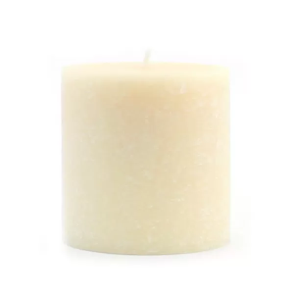 ROOT CANDLES 3 in. x 3 in. Timberline Buttercream Pillar Candle