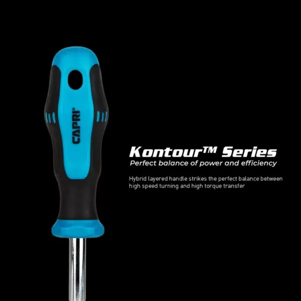 Capri Tools Kontour 3/16 in. Hollow Shaft Nut Driver