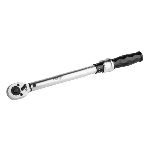 Capri Tools 3/8 in. Drive 10 ft. lbs. to 80 ft. lbs. Diamond Ergonomic Grip Torque Wrench