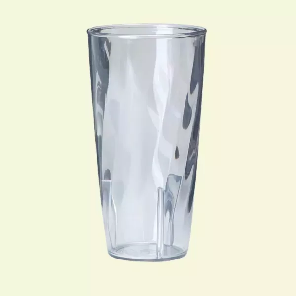 Carlisle 21.70 oz. Polycarbonate Swirl Pattern Tumbler in Clear (Case of 36)