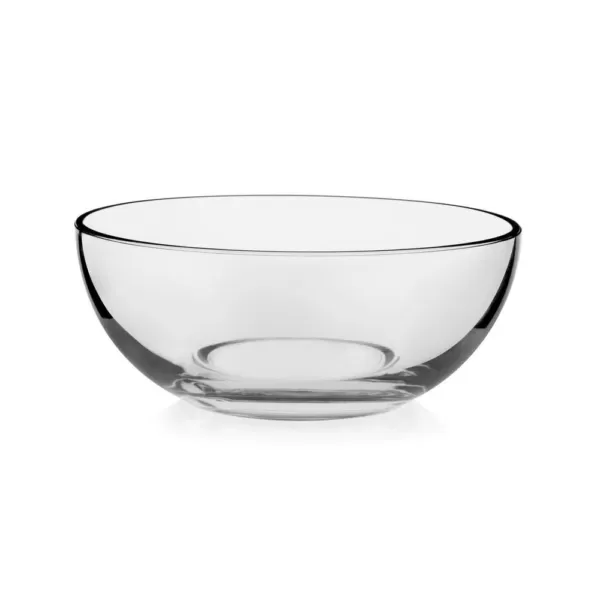 Libbey Selene 2-Piece, 8 in. and 10 in. Glass Serving Bowl Set