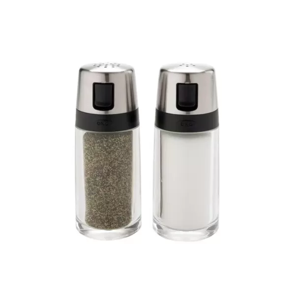 OXO Good Grips Salt and Pepper Shaker Set with Pour Spout