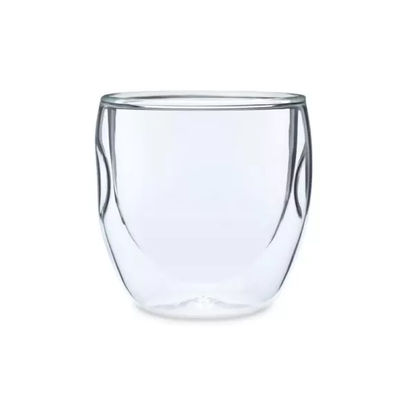 Ozeri Moderna Artisan Series Double Wall 8 oz. Beverage Glasses (Set of 8)