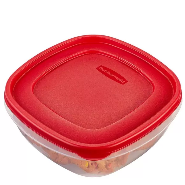 Rubbermaid Easy Find Lids 10-Piece Red Food Storage Container Set