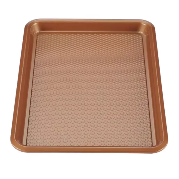 Ayesha Curry Ayesha Bakeware Nonstick Cookie Pan Set, 3-Piece, Copper