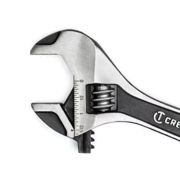 Crescent 6 in. and 10 in. Wide and Normal Jaw Adjustable Wrench Set (4-Piece)