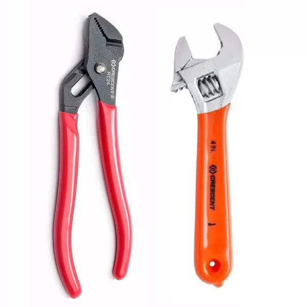 Crescent Mini Plier and Adjustable Wrench Set (2-Piece)