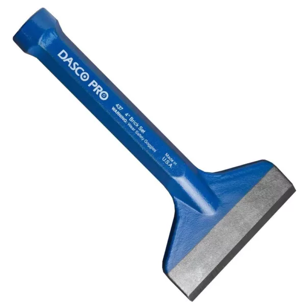 Dasco Pro 4 in. x 7 in. Brick Set Chisel