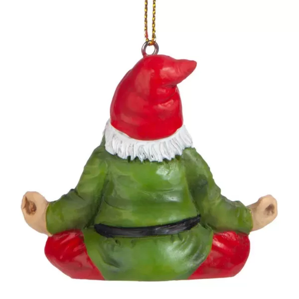 Design Toscano 2.5 in. Zen Gnome Holiday Ornament