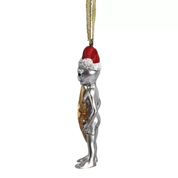 Design Toscano 3 in. Wiseman Star Christmas Alien Holiday Ornament (3-Piece)