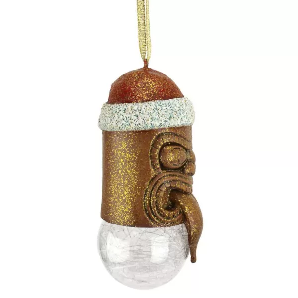 Design Toscano 4.5 in. Lono Tiki South Seas Holiday Ornament