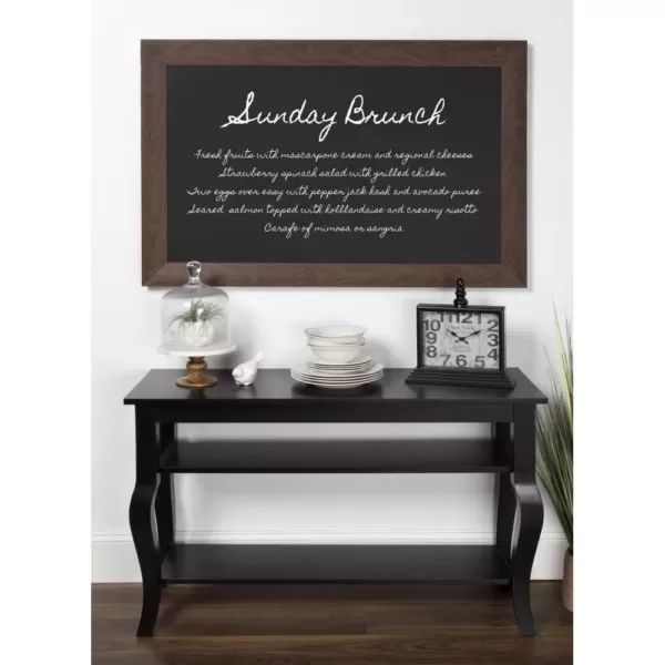 DesignOvation Beatrice Chalkboard Memo Board