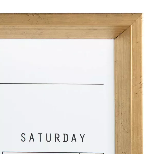 DesignOvation Calter Monthly Dry Erase Calendar Memo Board