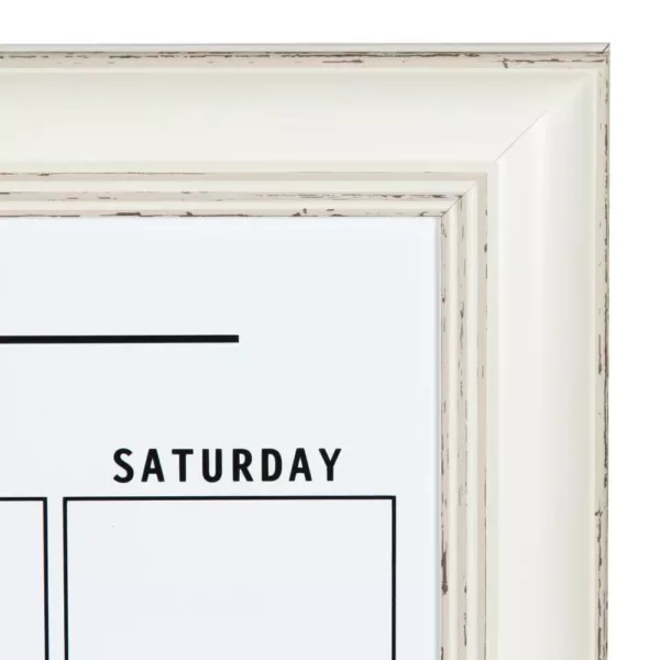 DesignOvation Macon Monthly Dry Erase Calendar Memo Board