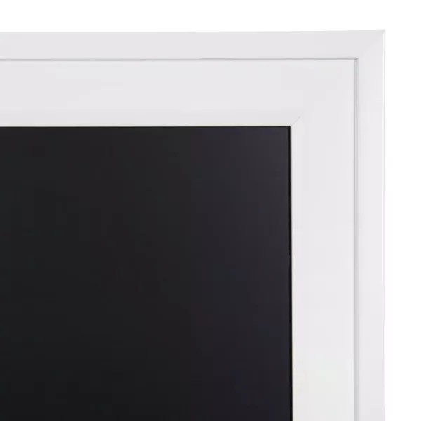 DesignOvation Bosc White Chalkboard Memo Board