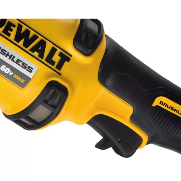 DEWALT FLEXVOLT 60-Volt MAX Cordless Brushless 4-1/2 in. Angle Grinder w/ Kickback Brake, (1) FLEXVOLT 9.0Ah Battery & Charger