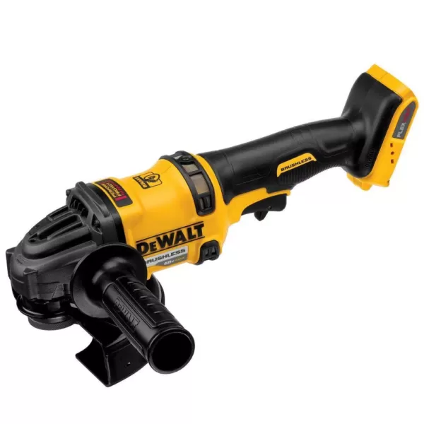 DEWALT FLEXVOLT 60-Volt MAX Cordless Brushless 4-1/2 in. Angle Grinder with Kickback Brake & (1) FLEXVOLT 6.0Ah Battery