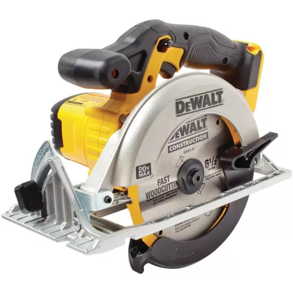 DEWALT FLEXVOLT 60-Volt MAX Brushless 4-1/2 in. - 6 in. Small Angle Grinder, (2) FLEXVOLT 9.0Ah Batteries & 6-1/2 in. Circ Saw