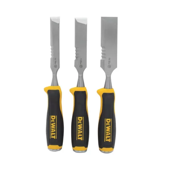 DEWALT Side Strike Chisel Set and 16 oz. Hammer (3-Piece)