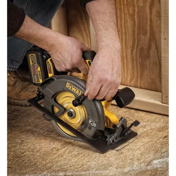 DEWALT FLEXVOLT 7-1/4 in. 36-Teeth Carbide-Tipped Circular Saw Blade