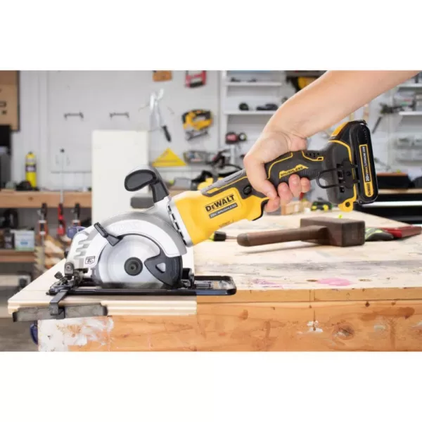 DEWALT ATOMIC 20-Volt MAX Cordless Brushless 4-1/2 in. Circular Saw (Tool-Only)