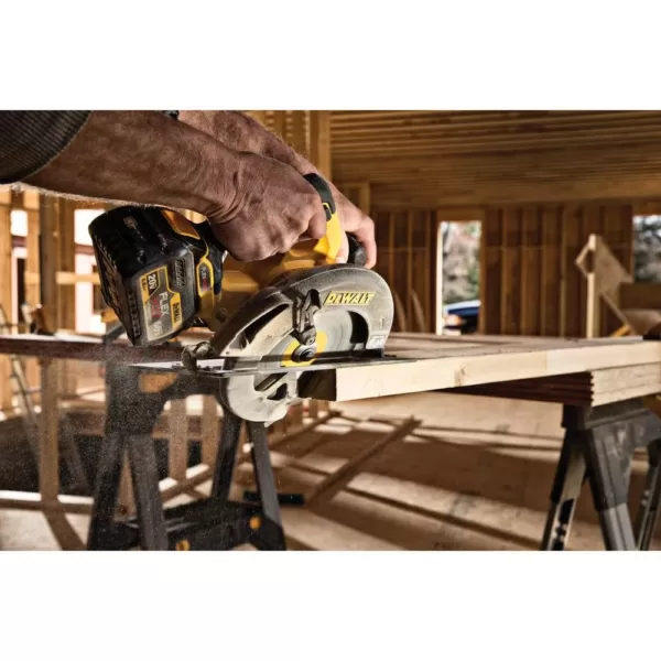 DEWALT FLEXVOLT 60-Volt MAX Cordless Brushless 7-1/4 in. Circular Saw (Tool-Only)