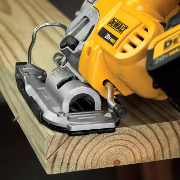 DEWALT FLEXVOLT 60-Volt MAX Cordless Brushless 7-1/4 in. Circular Saw, (1) FLEXVOLT 6.0Ah Battery & Jigsaw