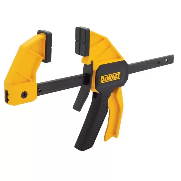 DEWALT 6 in. 100 lbs. Trigger Clamp with 2.43 in. Throat Depth